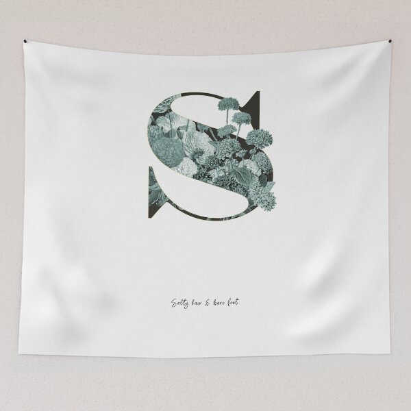 Item preview, Flower alphabet S designed and sold by froileinjuno.