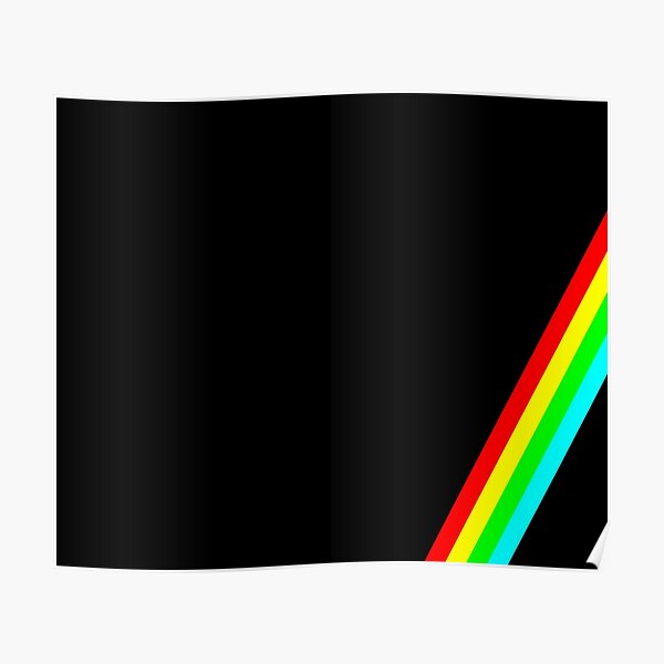 Classic Spectrum Stripe Poster