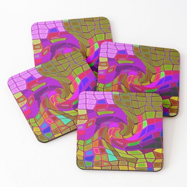 Item preview, Mosaic Pattern Purple Swirl designed and sold by cuprum.