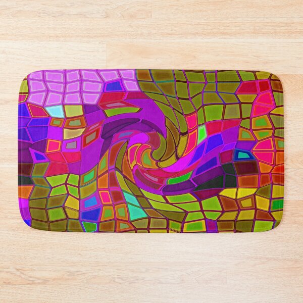 Item preview, Mosaic Pattern Purple Swirl designed and sold by cuprum.