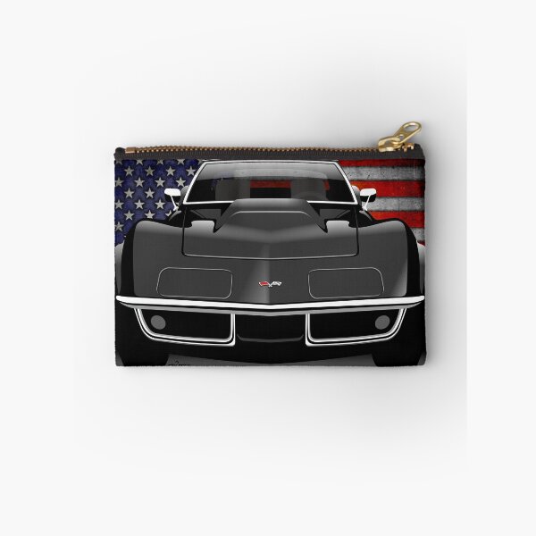 Item preview, Chevrolet Corvette C3 - black designed and sold by car2oonz.
