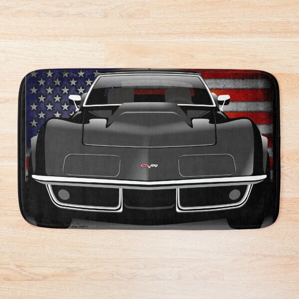 Item preview, Chevrolet Corvette C3 - black designed and sold by car2oonz.