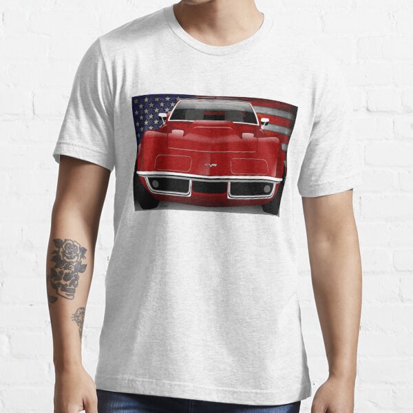 Corvette Classic Vintage Style shirt S-3XL T-shirt USA muscle car GM  Original