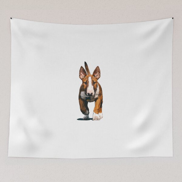 Item preview, English Bull Terrier Cute Bull Terrier Puppy Dog designed and sold by ElegantCat.