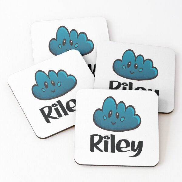 Item preview, Riley Cute Cloud designed and sold by ProjectX23.
