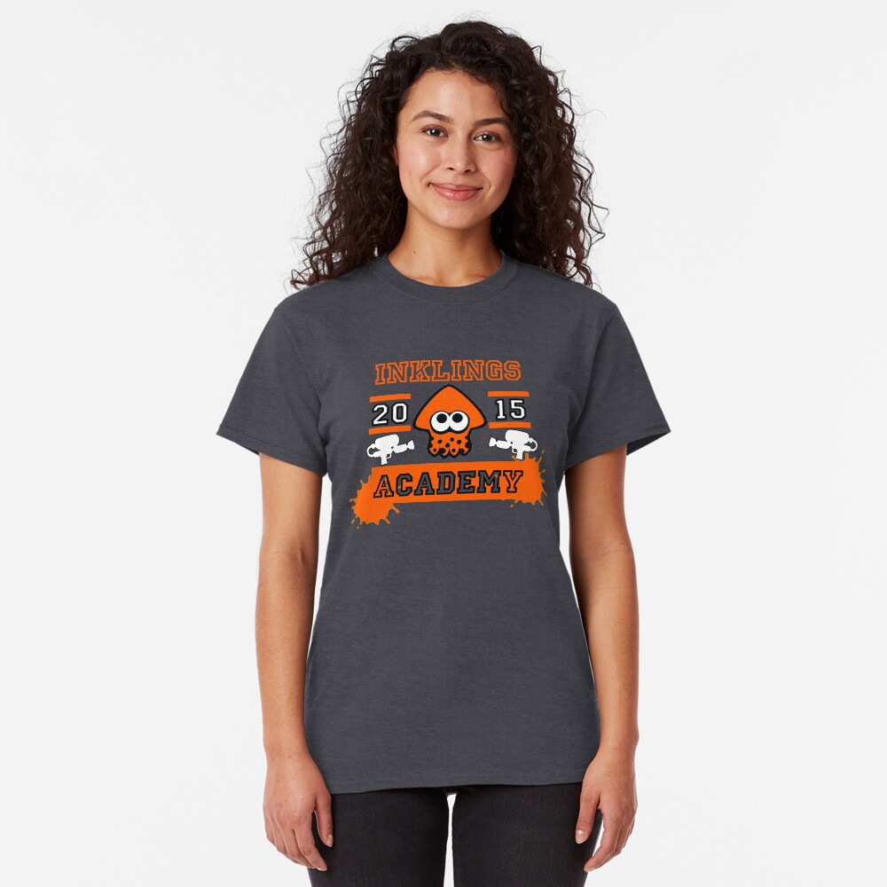 T-shirt classique « SPLATOON ACADEMY ORANGE»