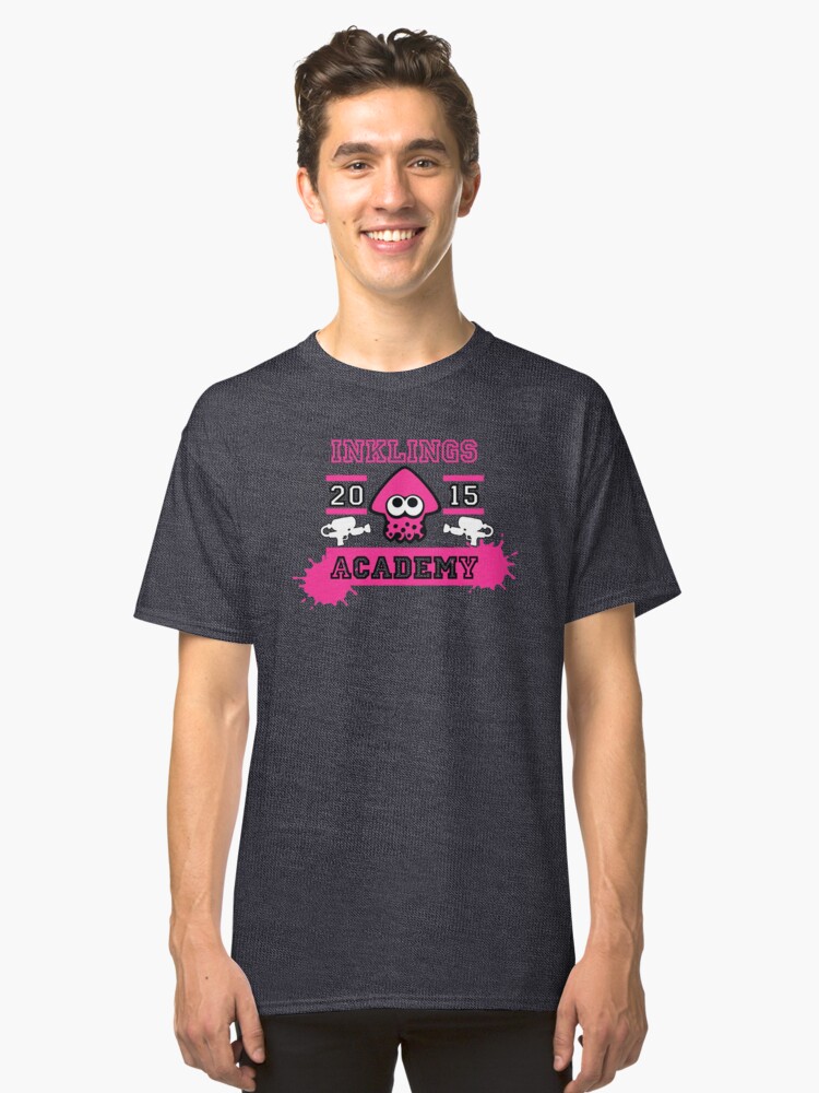 T-shirt classique ''SPLATOON ACADEMY PINK' : autre vue