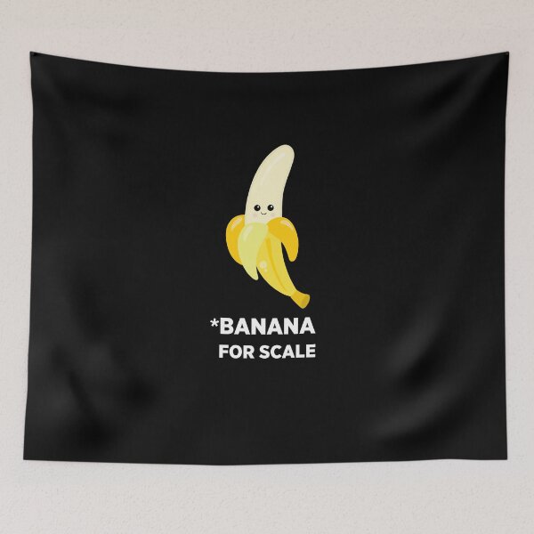 Item preview, Banana For Scale Internet Meme for Reddit or Imgur Fans designed and sold by Wimsicalifornia.