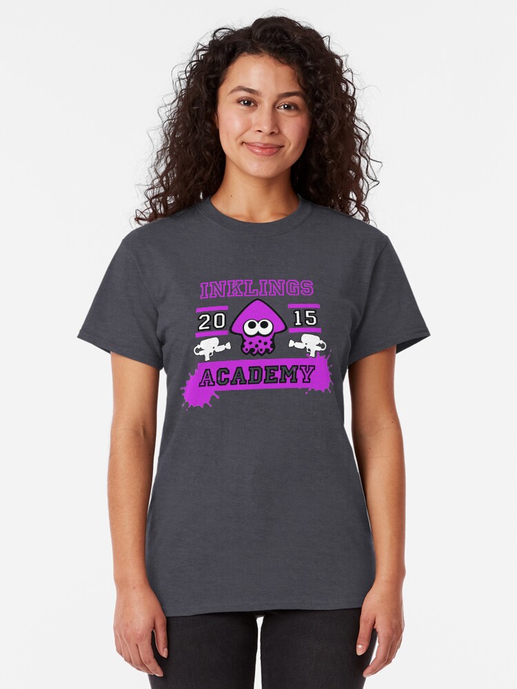 T-shirt classique ''SPLATOON ACADEMY PURPLE' : autre vue