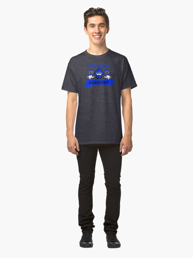 T-shirt classique ''SPLATOON ACADEMY BLUE' : autre vue