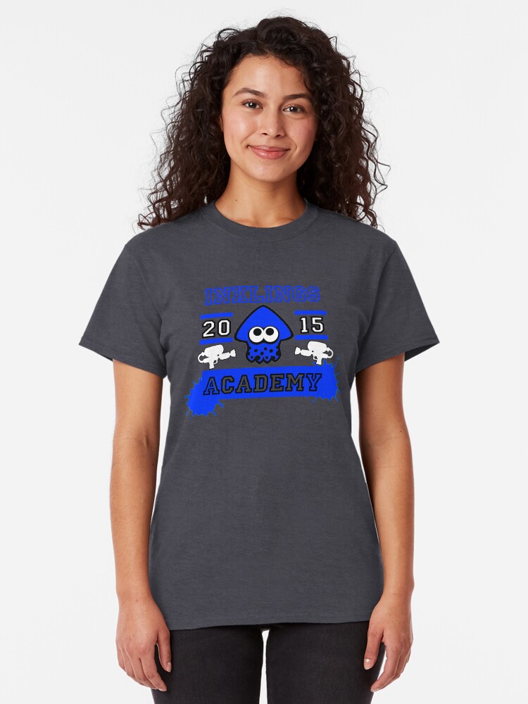 T-shirt classique ''SPLATOON ACADEMY BLUE' : autre vue
