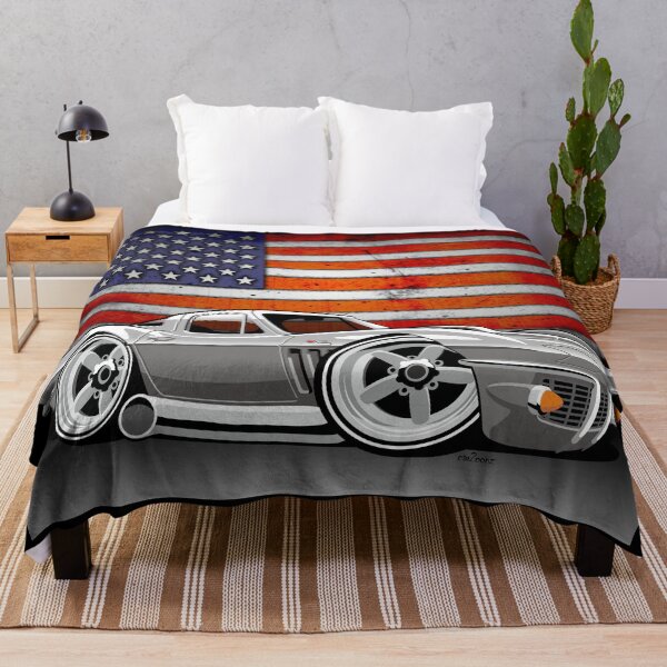 Item preview, Caricature Chevrolet Corvette C3 - silver designed and sold by car2oonz.