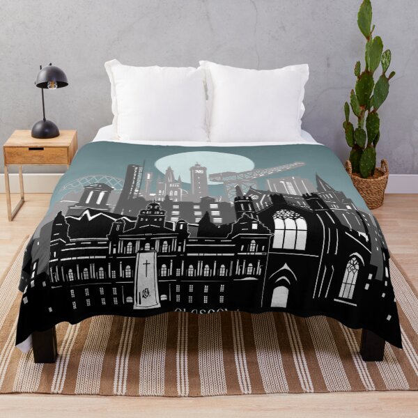 Item preview, glasgow skyline designed and sold by BekimART2.