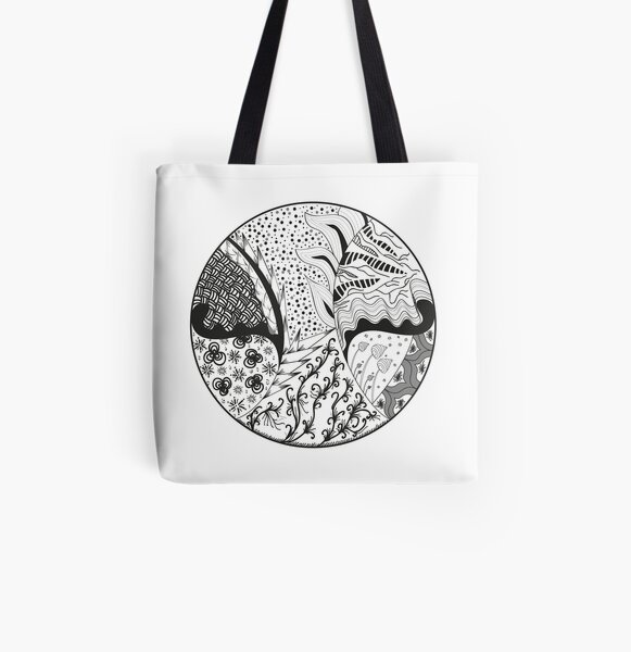 Nature All Over Print Tote Bag
