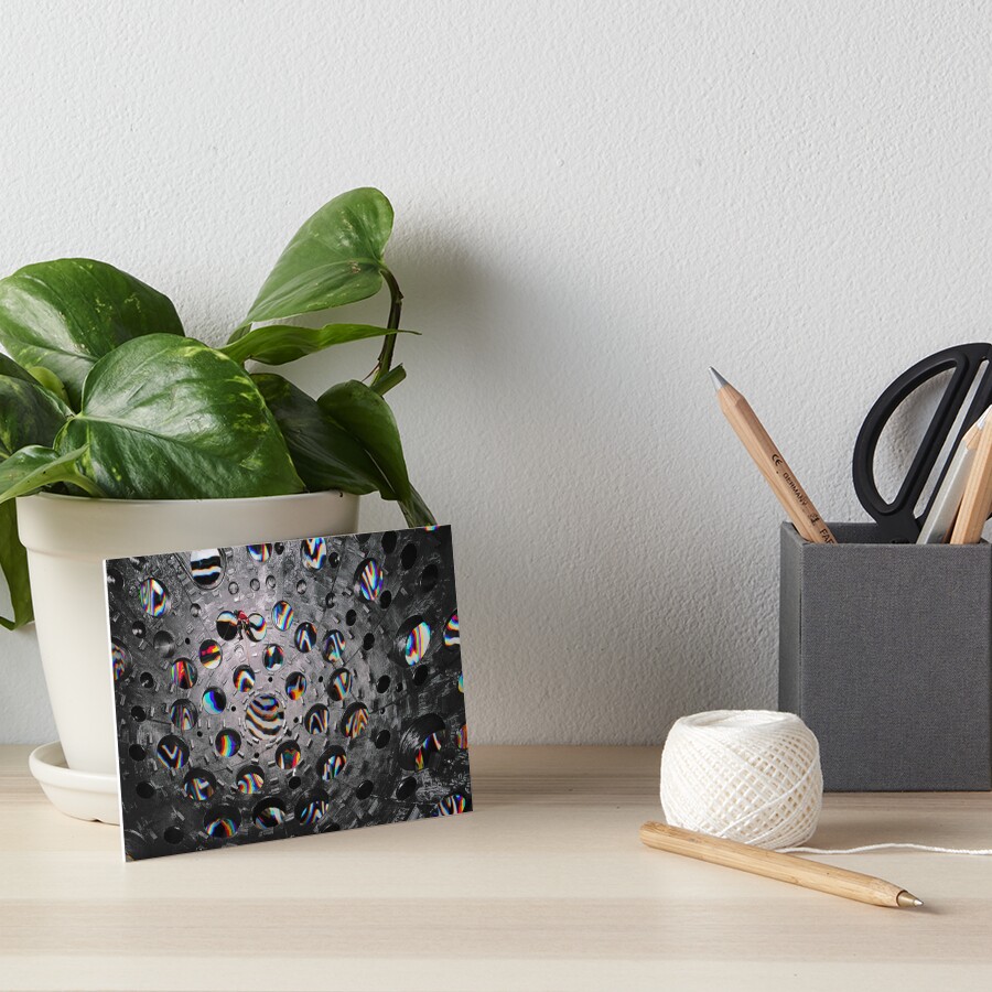 Item preview, Art Board Print designed and sold by Retro-Collage.