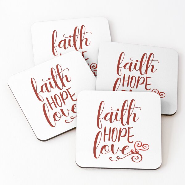 Item preview, Red Faith Hope Love designed and sold by Bravenity.