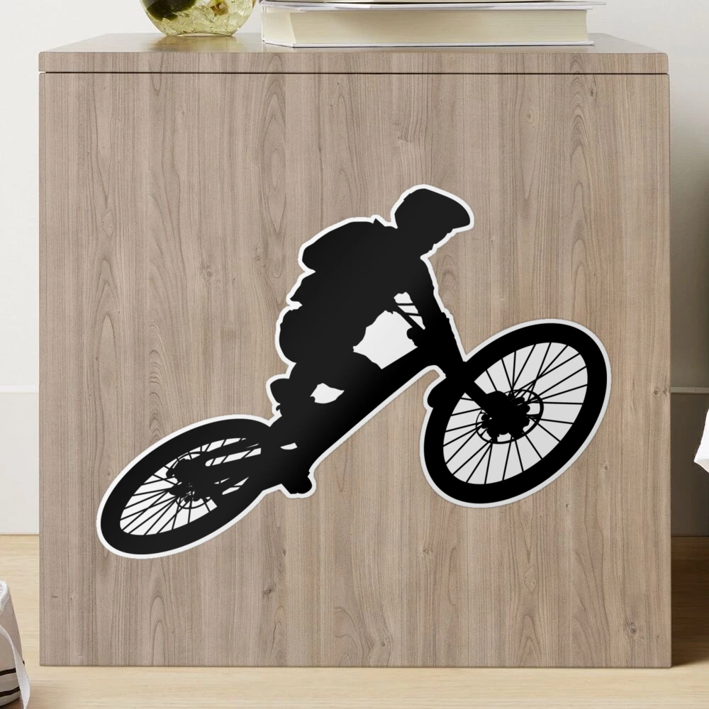 Vinilo Pegatina Ciclista. Decorativo para todo tipo de superficies. Bicicleta  montaña, carretera, mountain bike. Diferentes medidas (30X15) : :  Bricolaje y herramientas