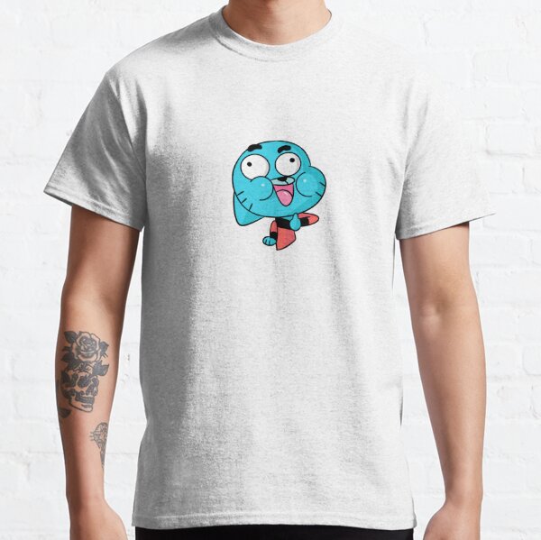 Funny Gumball Faces T Shirts Redbubble - the amazing world of gumball t shirt roblox