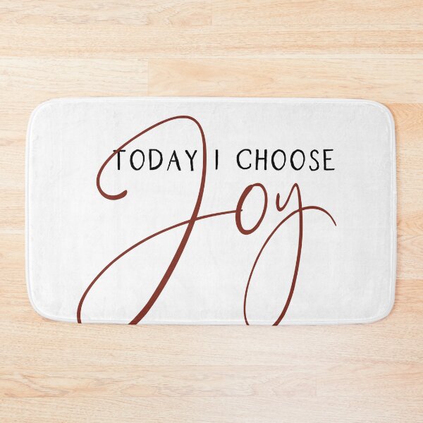 Item preview, Red and Black Today I Choose JOY designed and sold by Bravenity.