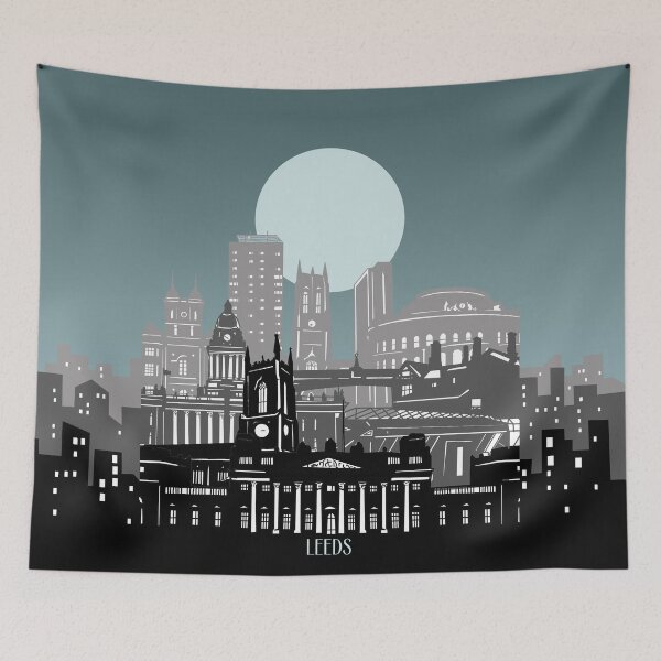 Item preview, leeds skyline designed and sold by BekimART2.