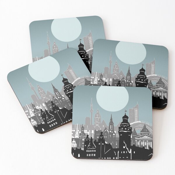 Item preview, leipzig skyline designed and sold by BekimART2.