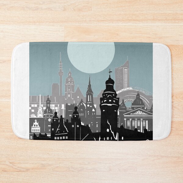 Item preview, leipzig skyline designed and sold by BekimART2.