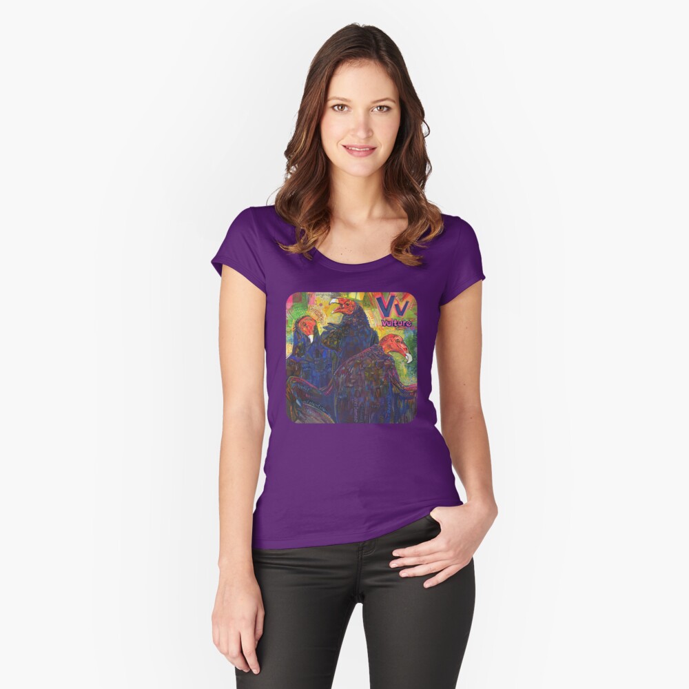 Item preview, Fitted Scoop T-Shirt designed and sold by gwennpaints.