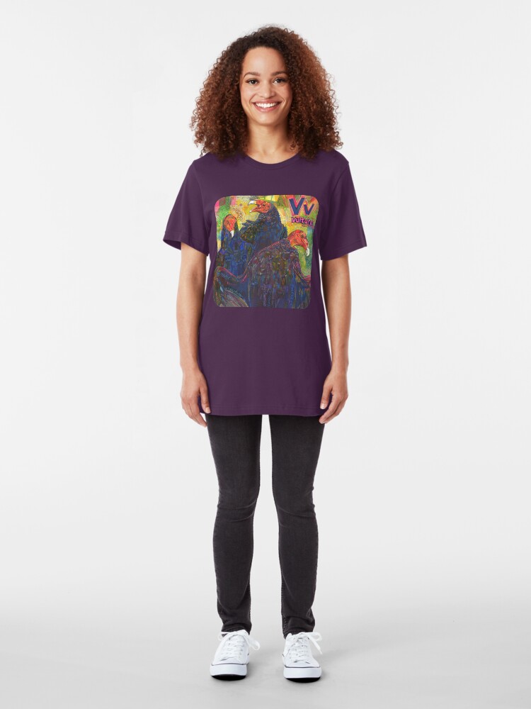 Alternate view of V Is for Vulture - 2019 Slim Fit T-Shirt