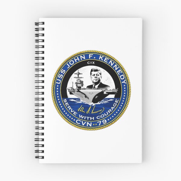 Item preview, CVN 79 USS Kennedy Official Crest designed and sold by Nikki SpaceStuffPlus.