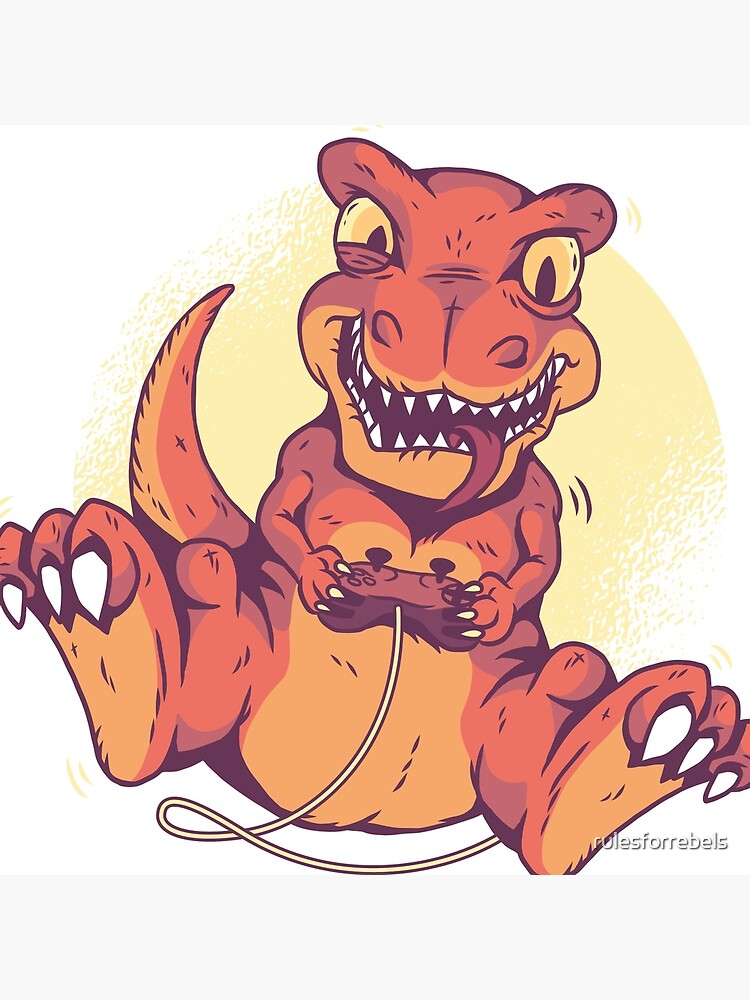 Vetores de T Rex Dinossauro Gamer Jogar Arcade Virtual e mais imagens de  Brand Name Video Game - Brand Name Video Game, Camisas, Computador - iStock