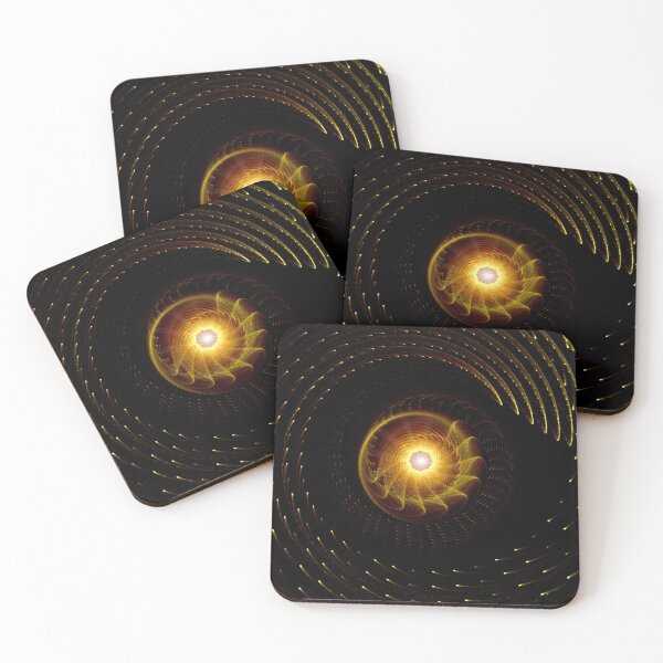 Item preview, Glowing Golden Rays. Abstract Concept Design designed and sold by WhimsyCanvasPrints.