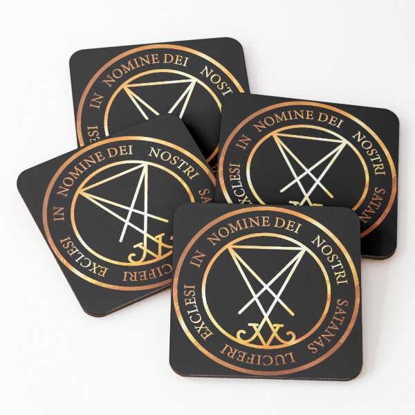 Item preview, Lucifer Satanism T-shirt designed and sold by lucidfrog.