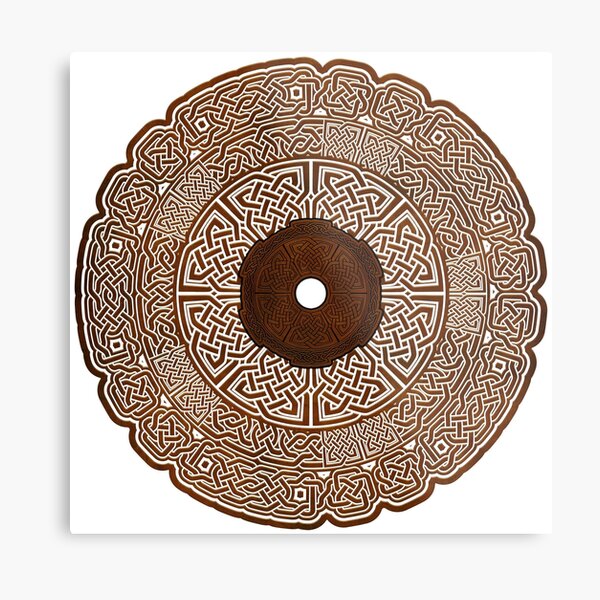 Celtic Circle 2 Metal Print