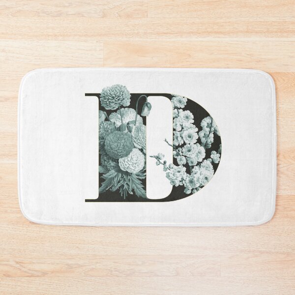 Item preview, Flower Alphabet D designed and sold by froileinjuno.