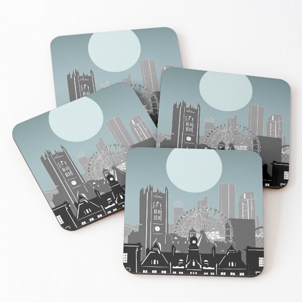Item preview, manchester skyline designed and sold by BekimART2.