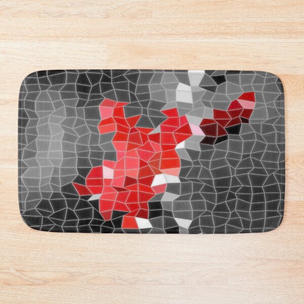 Item preview, Mosaic Pattern Red Gladiolus designed and sold by cuprum.