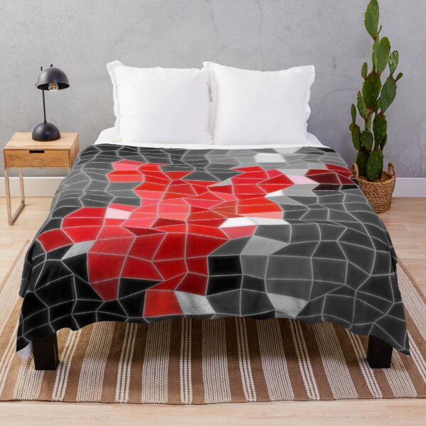 Item preview, Mosaic Pattern Red Gladiolus designed and sold by cuprum.
