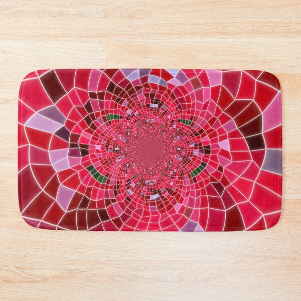 Item preview, Mosaic Pattern Red Rose designed and sold by cuprum.