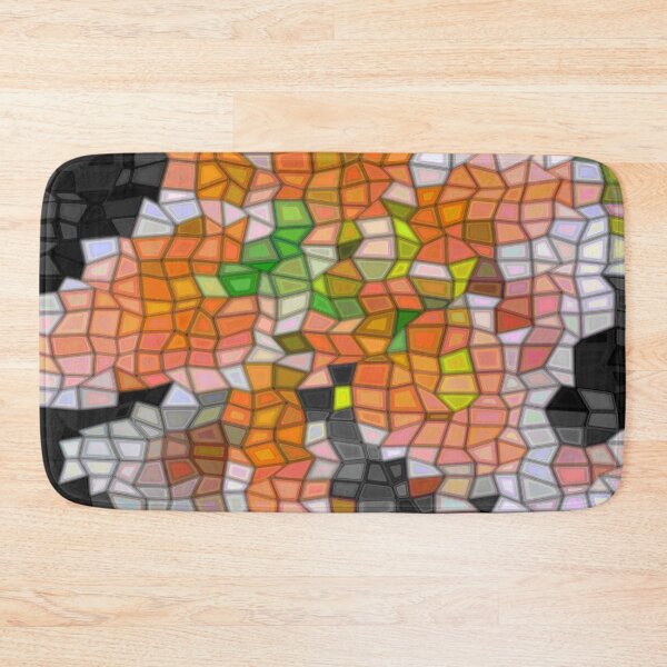 Item preview, Mosaic Pattern Apricot designed and sold by cuprum.