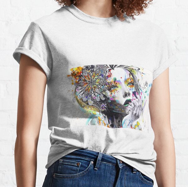 Banksy Urban Princess Graffiti Peinture à l'huile T-shirt classique