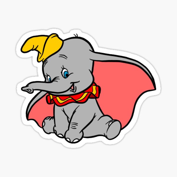 Dumbo sticker Sticker