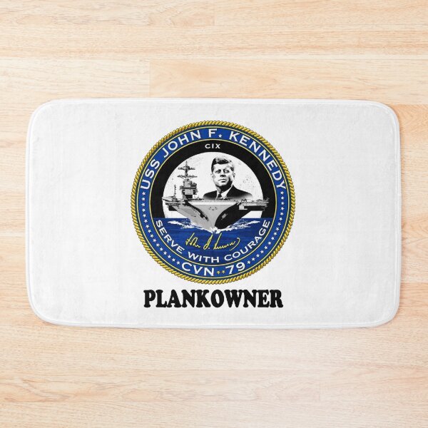 Item preview, CVN 79 PlankownerCrest for Light Colors designed and sold by Nikki SpaceStuffPlus.