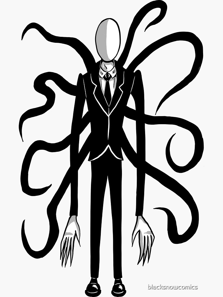 Slender Man Stickers 