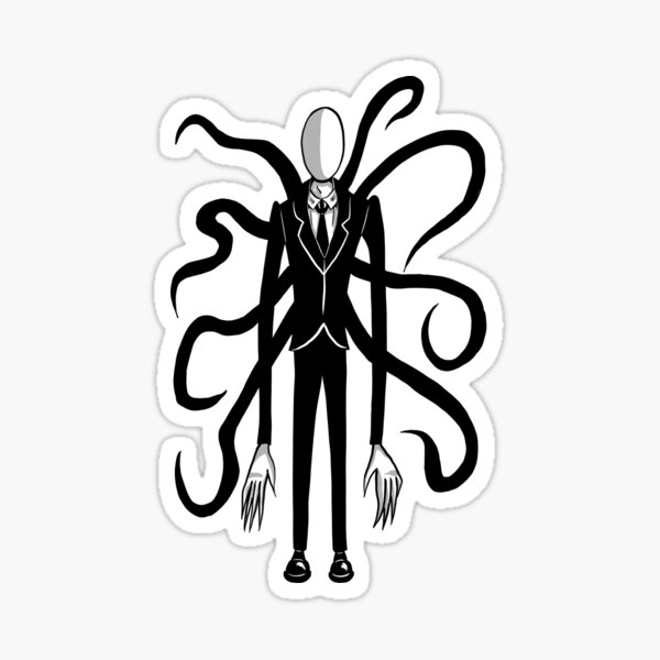 Slender Man Stickers 