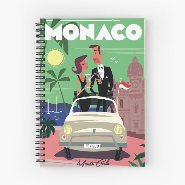 Item preview, Monaco poster,  designed and sold by GAGodel.