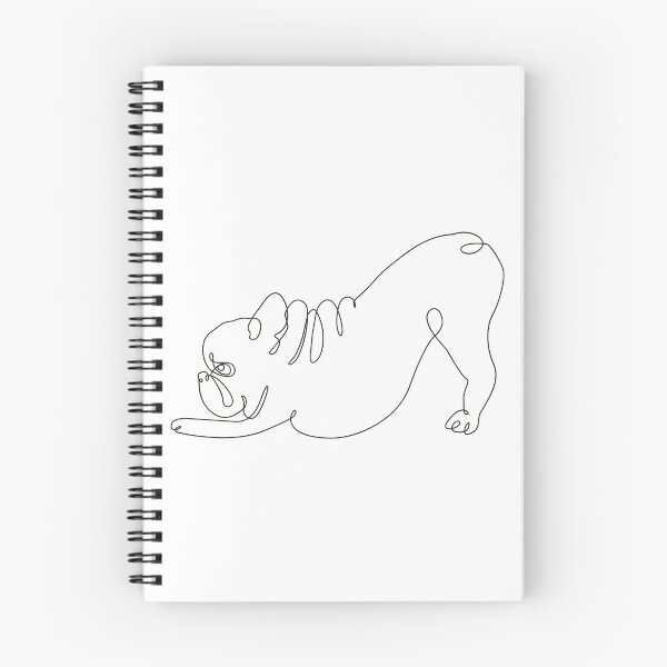 Item preview,  One line Frenchie Downward Dog designed and sold by Huebucket.