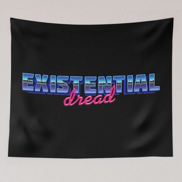 Item preview, Existential Dread but Vibing designed and sold by DigitalCleo.