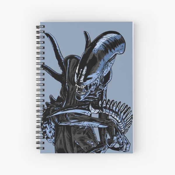Xenomorph Spiral Notebook