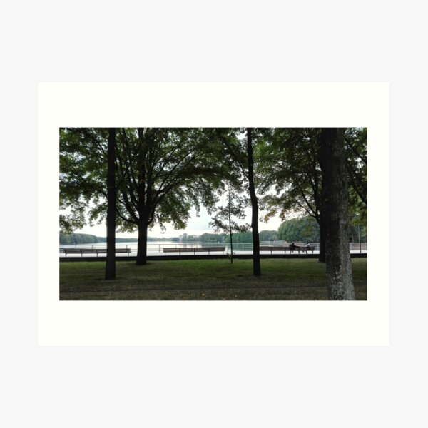 With Greetings from Sloterplas, Amsterdam Art Print