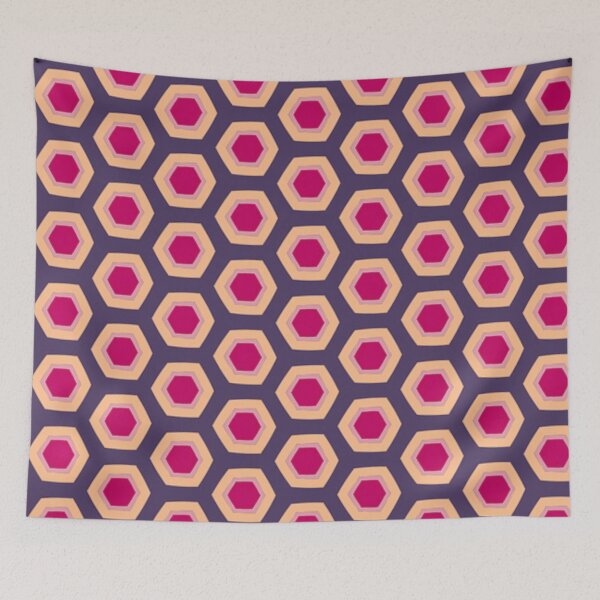 Item preview, Purple Octagon Pattern designed and sold by Poetic Patterns Studio.